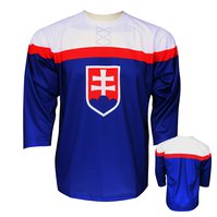 Hokejový dres fanúšik raglan modrý